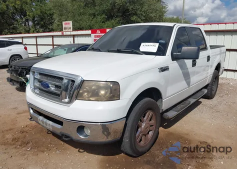 2007 Ford F-150 Xlt из США, поврежденный, VIN 1FTRW14WX7KC59703